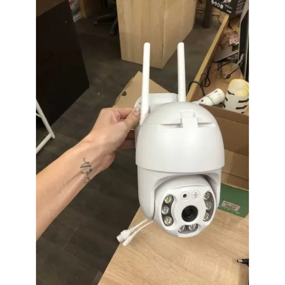 Камера відеоспостереження вулична, AND V3 wif ptz 3 MP Camera5v2a Power app: icsee | Зображення 1