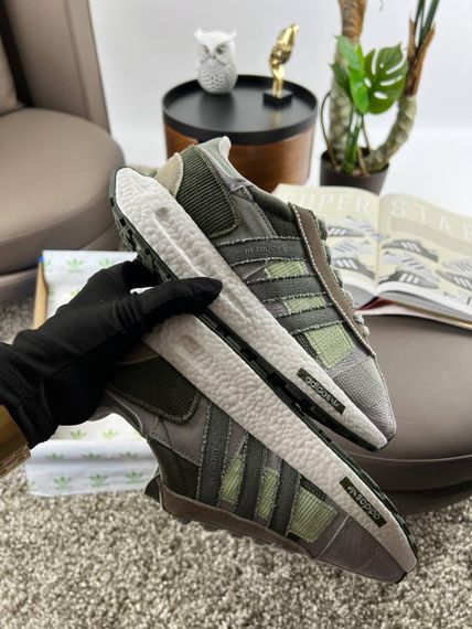 Кросівки чоловічі Retropy E5 Texture White Grey Green , В'єтнам маломірки 45 28 - 28.5 см | Зображення 7