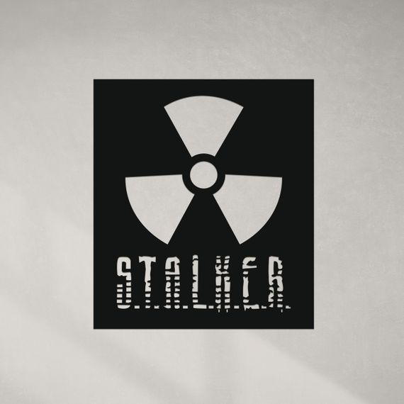 Панно декоративне картина на стіну Сталкер 2 LED підсвітка 16 кольорів телефон 350х400 acr-p000205 | Зображення 7