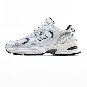 Демісезонні кросівки весна літо  New Balance колір  білий/срібний
