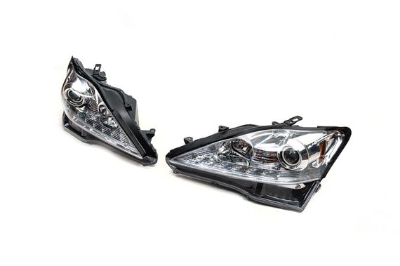Передні фари OEM V2 Silver (2 шт) для Lexus IS 2005-2013 рр | Зображення 2