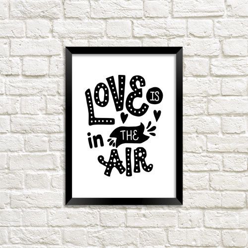 Постер у рамці Love is in the air A3 (MT3_19L022)