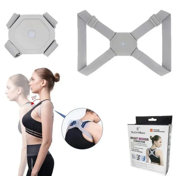 Корсет для спины позвоночника Nuoyi miao smart senssor corrector | Корректор осанки | Зображення 5