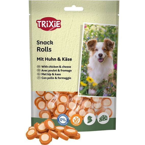 Ласощі Trixie Premio Chicken Cheese Rolls для собак роли з куркою та сиром 100 г | Зображення 2