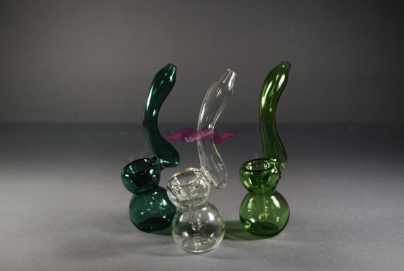 Стеклянная трубка Wow зеленая | Зображення 2