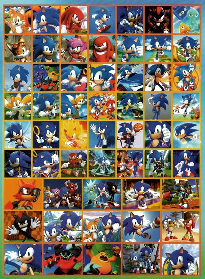 Раскраска Sonic А4 + 114 наклеек G23-09 Jumbi (6922203546700) | Зображення 2