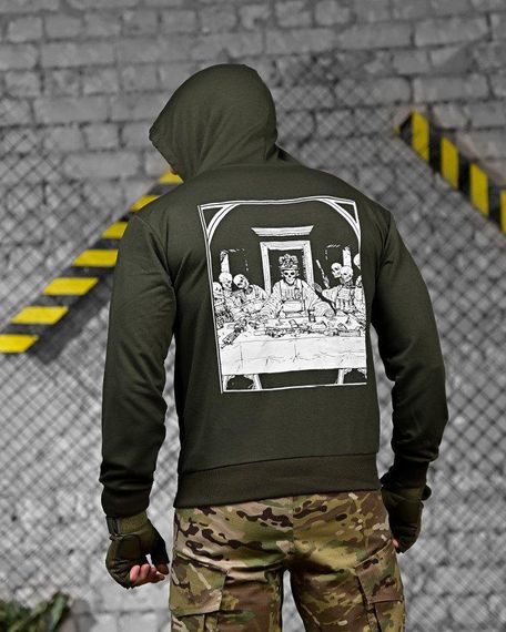 Тактична худі MAKLIN вечеря олива ДЛ7071