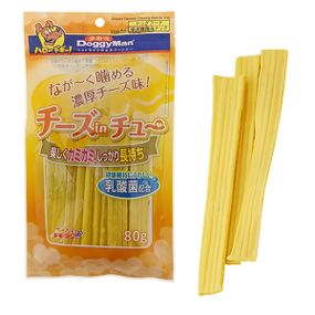 Ласощі для собак DoggyMan Cheese Chewing Stick із сиром, 14.5 см, 80 гр