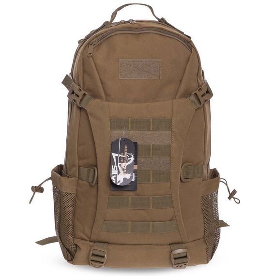 Тактичний триденний штурмовий рюкзак Silver Knight TY-9396, 24 л (49×27×18 см) Койот | Зображення 1
