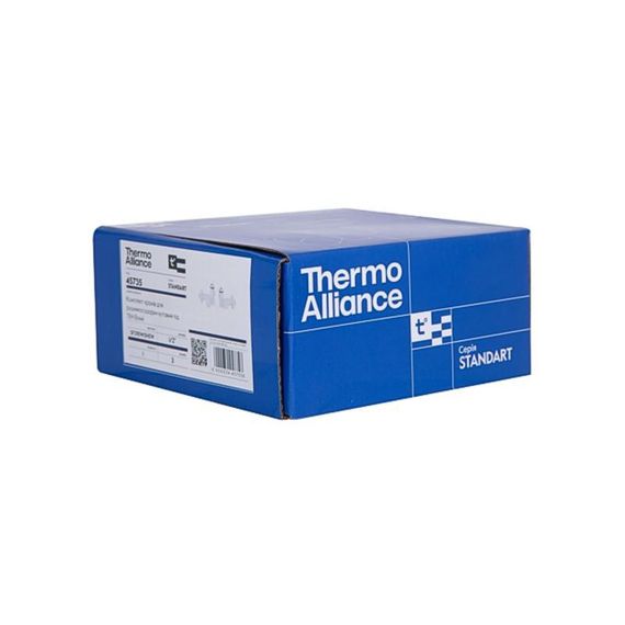 Комплект кранів Thermo Alliance Standart 1/2" білий, для сушарки для рушників кутовий SF395W15HEW | Зображення 7