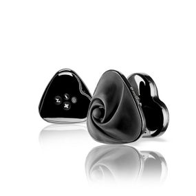 Вібратор для клітора з електростимуляцією Mystim Heart's Desire Black Edition