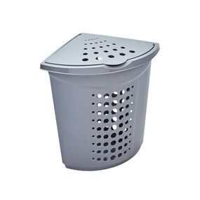 Кошик для білизни Алеана Кутовий Сірий 45 л (алн 122051/сірий)