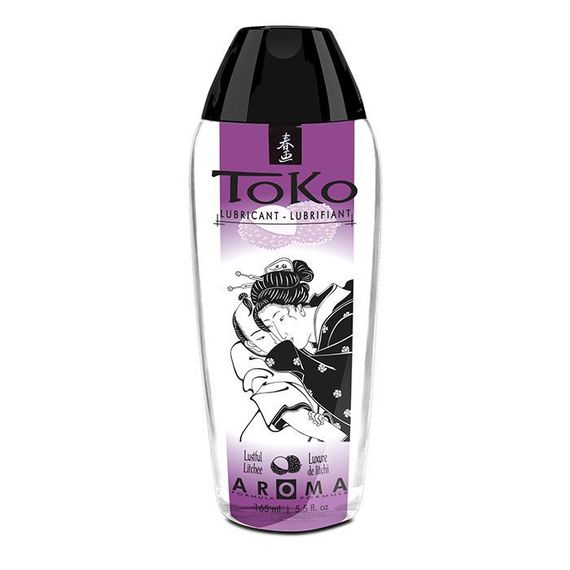 Лубрикант на водній основі Shunga Toko AROMA – Lustful Litchee (165 мл), не містить цукру