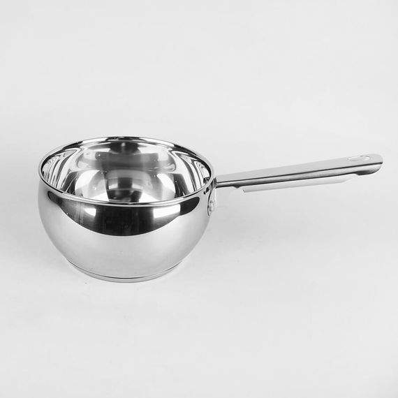 Ковш кухонный Maestro MR-3516-16S, 1.5 л, 16 см, из нержавеющей стали с крышкой, для всех типов плит | Зображення 3
