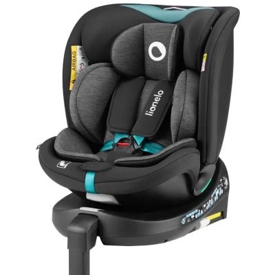 Автокресло Lionelo Navy I-Size Black Turquoise (LO-NAVY I-SIZE BLACK TURQUOISE)