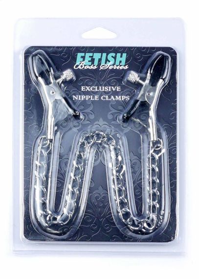 Затискачі для сосків - Exclusive Nipple Clamps No.7 - Fetish Boss Series Sex Aura | Зображення 2