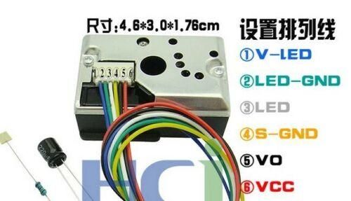Датчик пыли Gp2Y1014Au Pm2,5 вместо Gp2Y1010Au0F | Зображення 4