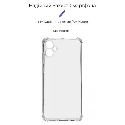 Чехол для мобильного телефона Armorstandart Air Force Samsung A05 (A055) Camera cover Transparent (ARM71792) | Зображення 2