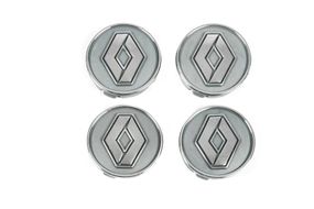 Колпачки диски серые ren60tur-sir (59мм на 55мм, 4 шт) для Тюнинг Renault