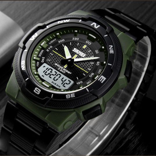 Skmei 1370AG Army Green | Зображення 2