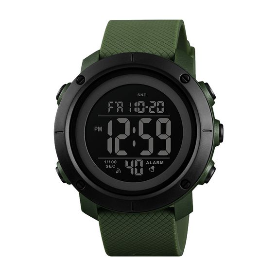 Чоловічий годинник Skmei 1434AGBK Army Green-Black