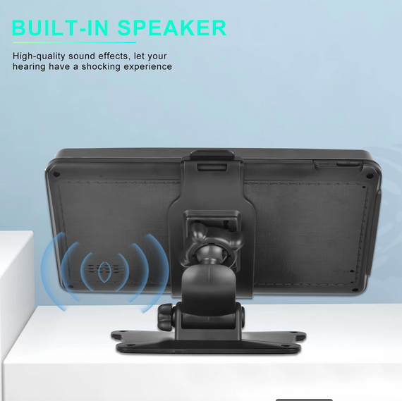 Автомобільна магнітола Podofo, Apple Carplay і Android Auto, 7-дюйм. сенсорний HD-екран | Зображення 3