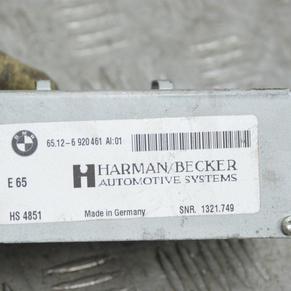 Підсилювач акустичної системи BMW 5 E60 E61 2003-2010 Підсилювач магнітоли БМВ е60 65126920461 6920461 | Зображення 2