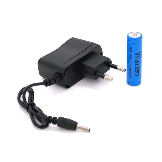 Фонарь ручной Watton WT-089.1LED CREE Q5.3W, 3 режима, Black, IP40, 100х26х26мм | Зображення 1