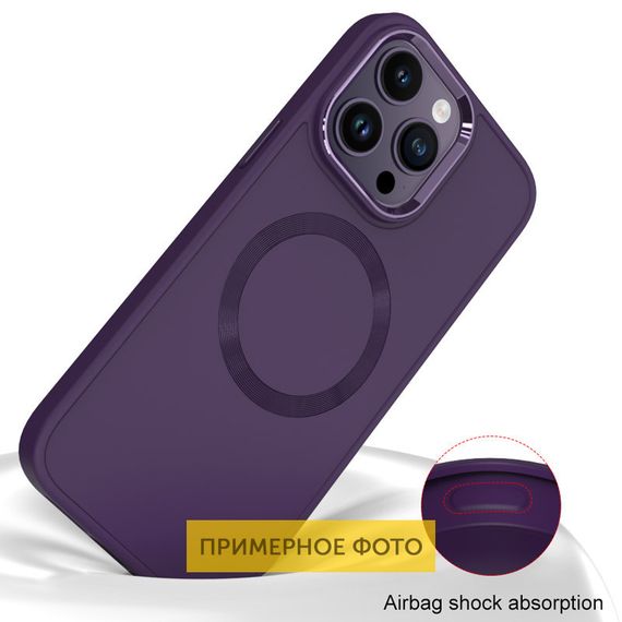 TPU чехол Bonbon Metal Style with MagSafe для Apple iPhone 16 Plus (6.7") | Зображення 4