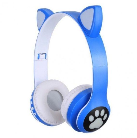 Беспроводные Bluetooth наушники с кошачьими ушками и цветной подсветкой | Зображення 4