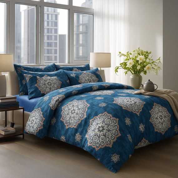 Комплект постільної білизни SoundSleep Tillaberi сатин євро 200х220 см (94119428)