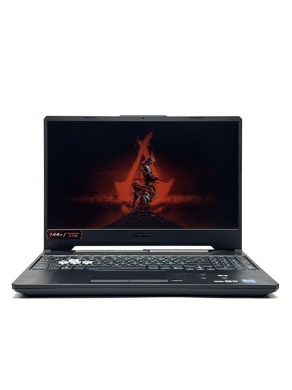 Игровой ноутбук Asus TUF Gaming F15 FX506HM / 15.6" (1920x1080) IPS / Intel Core i5-11400H (6 (12) ядер по 2.7 - 4.5 GHz) / 16 GB DDR4 / 512 GB SSD / nVidia GeForce RTX 3060, 6 GB GDDR6, 192-bit / WebCam / Win 11 б/у | Зображення 1