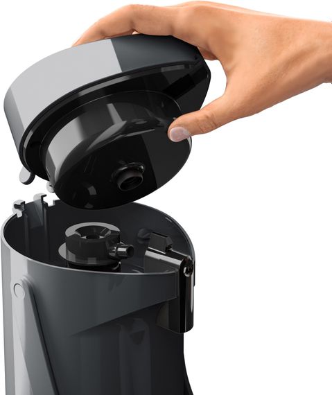 Термос Tefal Ponza Pump, 1.9л, пластик, скло, сірий (K3140114) | Зображення 4