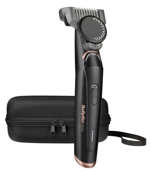 Тример BaByliss для стрижки T885E, бороди, 1 насадка, футляр, чорний (T885E) | Зображення 7