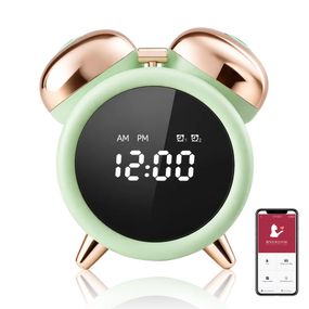 Вібратор-будильник BeYourLover Adult Clock із вакуумною функцією та додатком, зелений Sex Aura