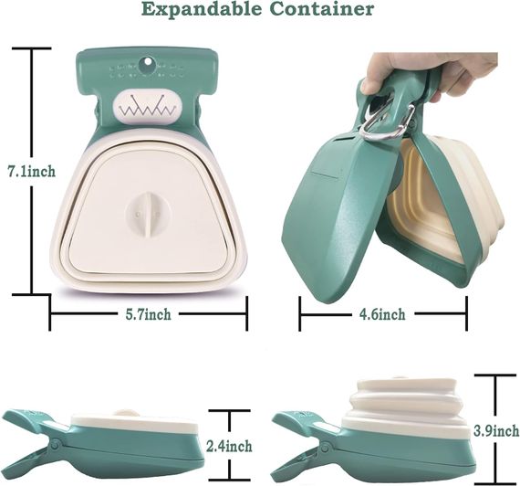 Поводок для собак с совком для уборки + одноразовые пакеты Pet Toilet 1493 | Зображення 4