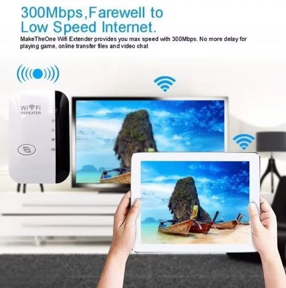 Wi-Fi ретранслятор, 300 Мбіт/с, 802.11N | Зображення 3