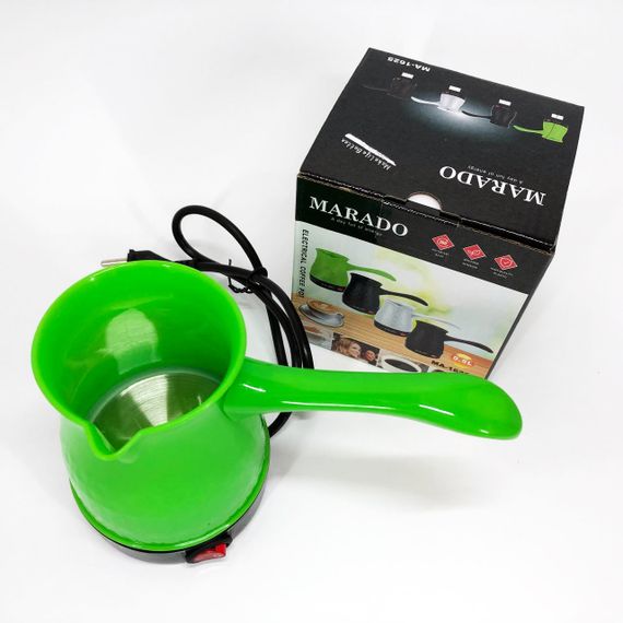 Електрична турка з автовідключенням під час закипання для кави Marado MA-1625. Колір: зелений | Зображення 7