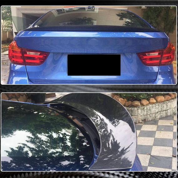 Спойлер V1 (для F34, Карбон) для BMW 3 серія F-30/31/34 2012-2019 рр | Зображення 4
