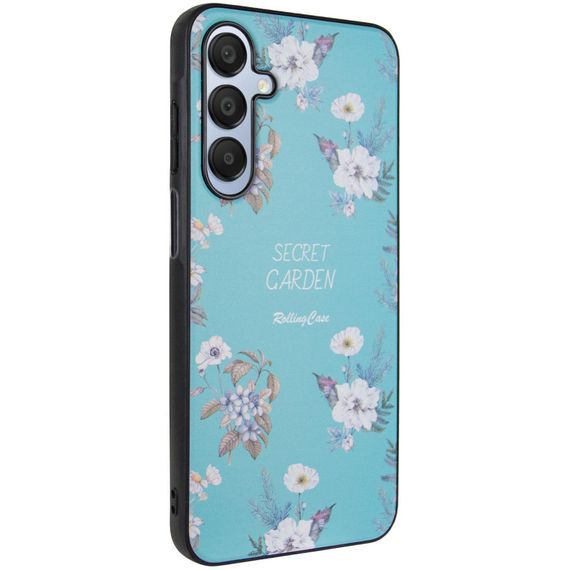 TPU+PC чохол Secret Garden для Samsung Galaxy A25 5G Lilac