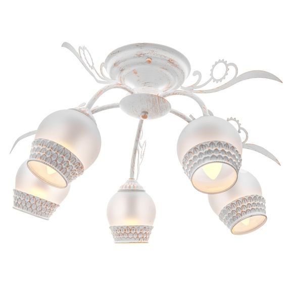 Люстра потолочная для гостиной E14 40W WH (BKL-490S/5) | Зображення 5