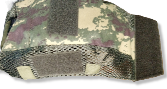 Чехол кавер безухий на каску ВСУ мультикам из ткани Cordura маскирующий тактический армейский | Зображення 3
