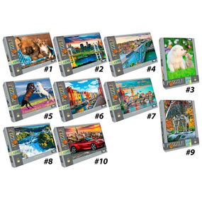 Пазли Danko Toys 1500 елементів Різнокольоровий shop (2000990545336)