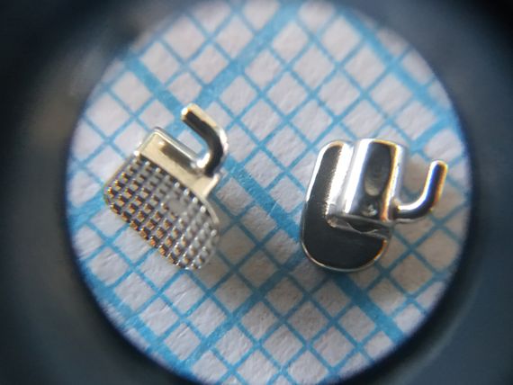 Щічні трубки MINI на ДРУГІ моляри, Edgewise .018", 2 шт. | Зображення 1