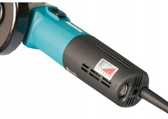 Шліфмашина кутова мережева Makita 9565CVR (125 мм, 1400 Вт, 2800-12000 об/хв, SJS) | Зображення 7