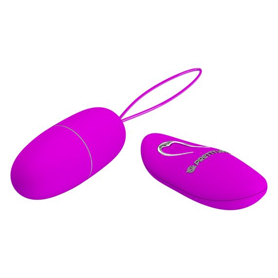 Віброяйце - Pretty Love Selkie Vibrating Egg Purple | Зображення 2