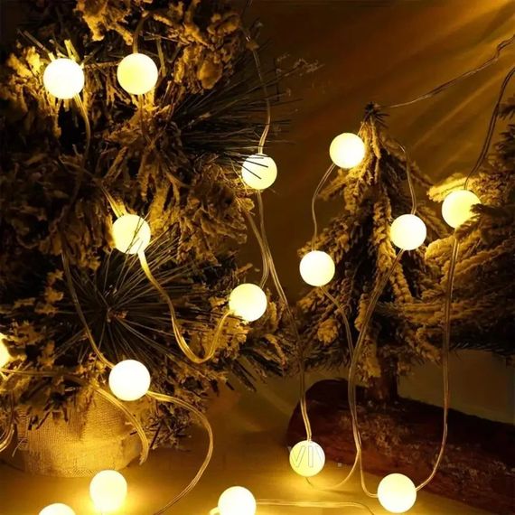 Гірлянда-лампочки USB 10м, 100LED, Теплий білий XPRO (23457648101_348) | Зображення 5