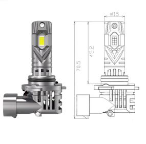 Комплект світлодіодних ламп Qline SA HB4 (9006) 52W 6000K  Qline (Small Active) 12V