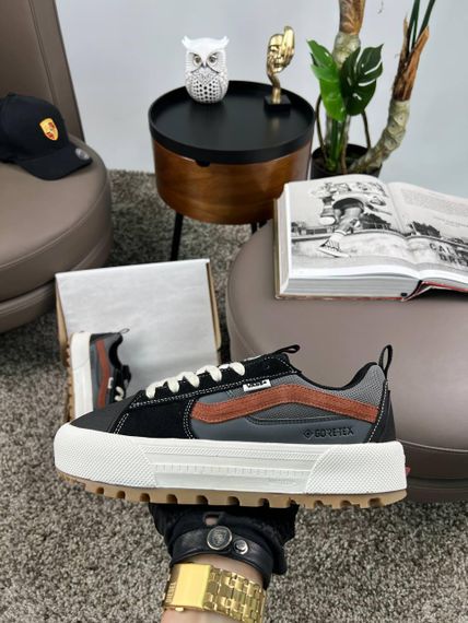Чоловічі кросівки New Vans Old Skool MTE-1 Gore-Tex Black Grey Brown (топ якість) 44 28 | Зображення 9