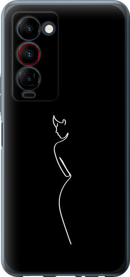 Чехол на Tecno Camon 18 Premier Силуэт1 "4590u-2652-17620"
